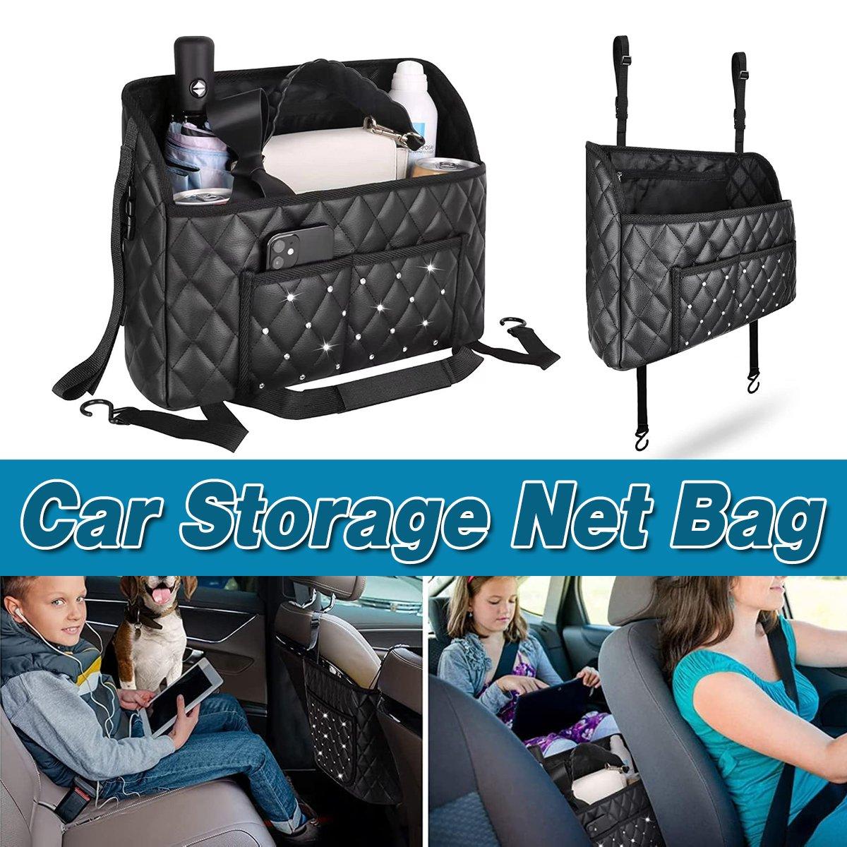 Car Hanging Storage Bag Organiser for Seat Back Front Storage Pocket Holder