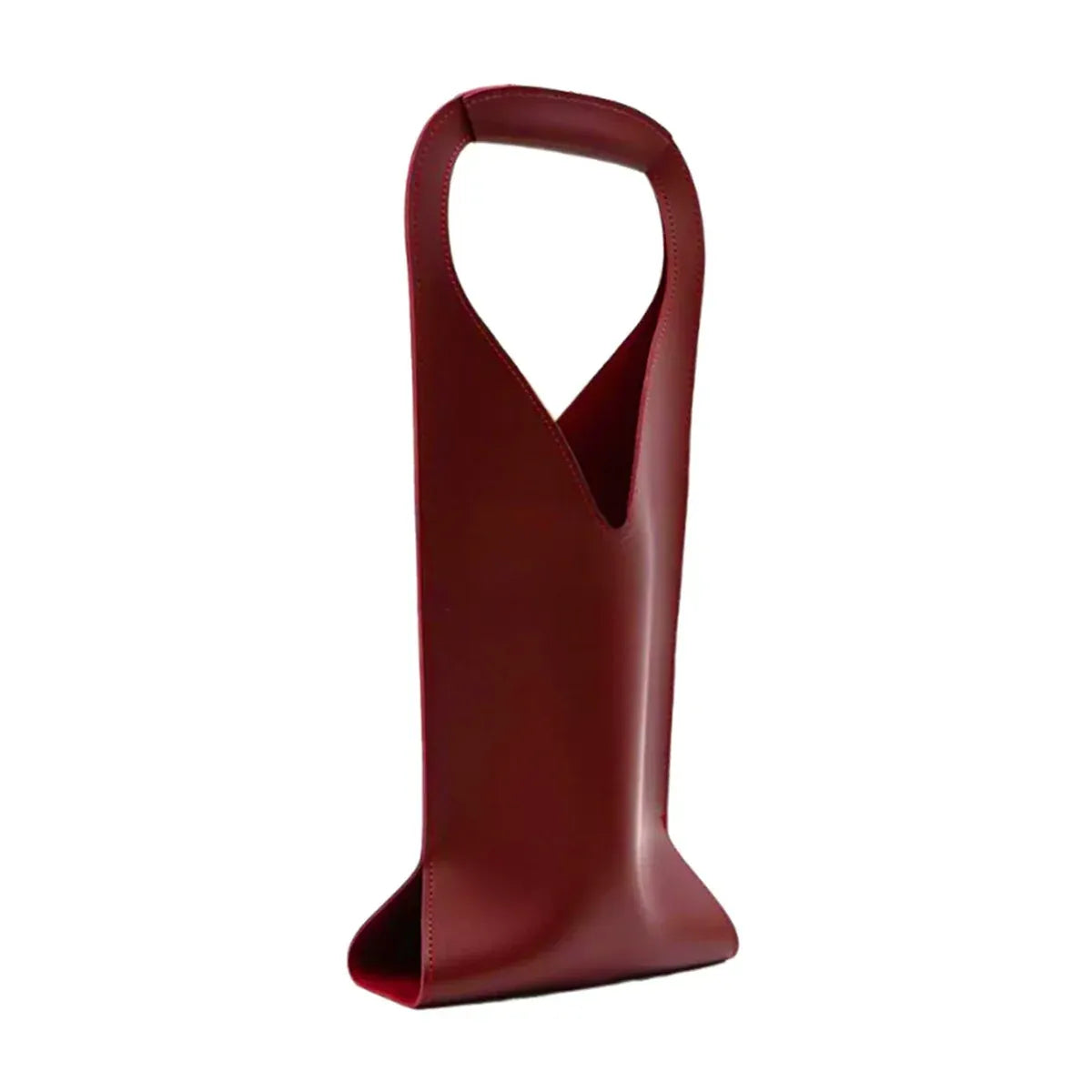 Single Wine Bottle Tote Carrier Gift Bag with Handle Durable