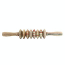 Wooden Abdominal & Leg Roller Massager - 358 Massage Wheel