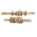 Wooden Abdominal & Leg Roller Massager - 388 Massage Wheel