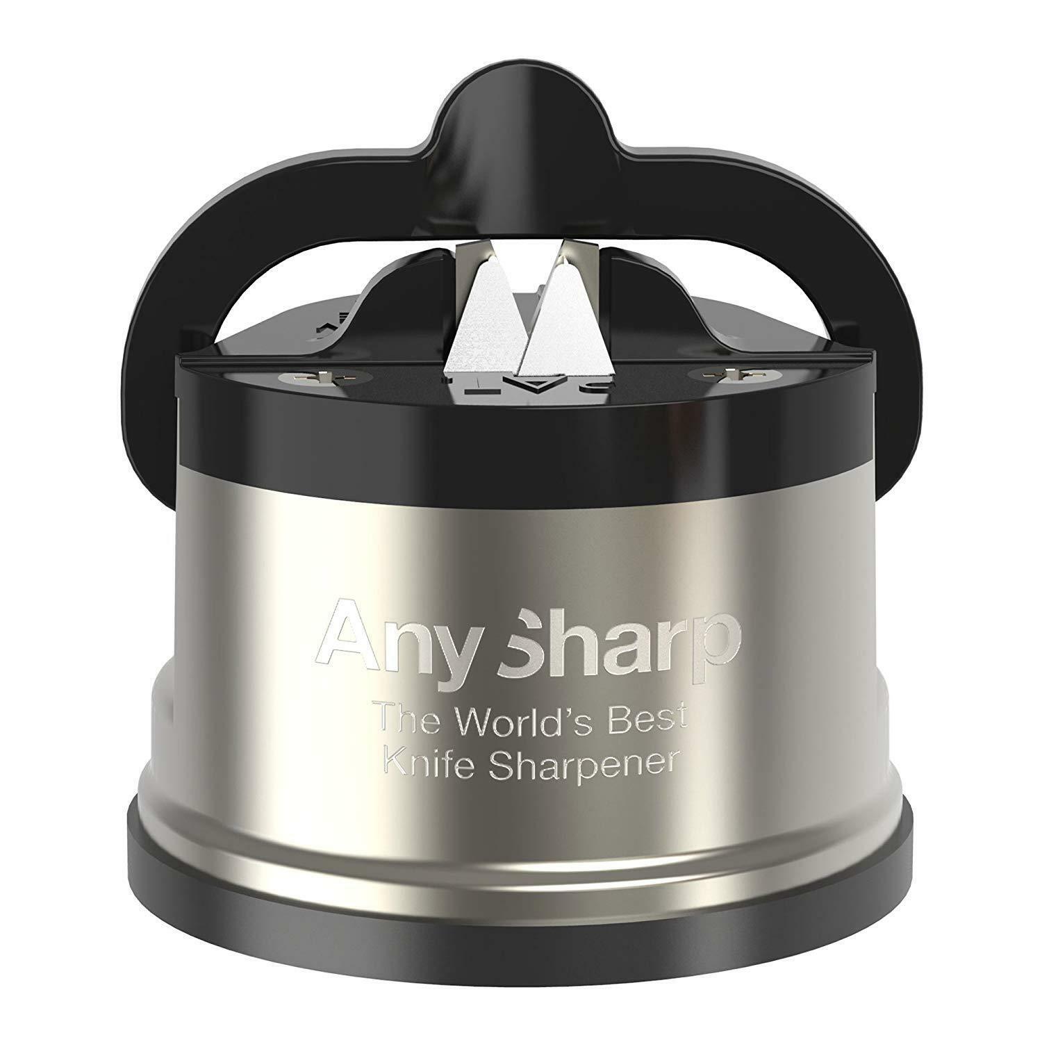 Any Sharp Pro Worlds Best Knife Sharpener for Knives Blades Scissors