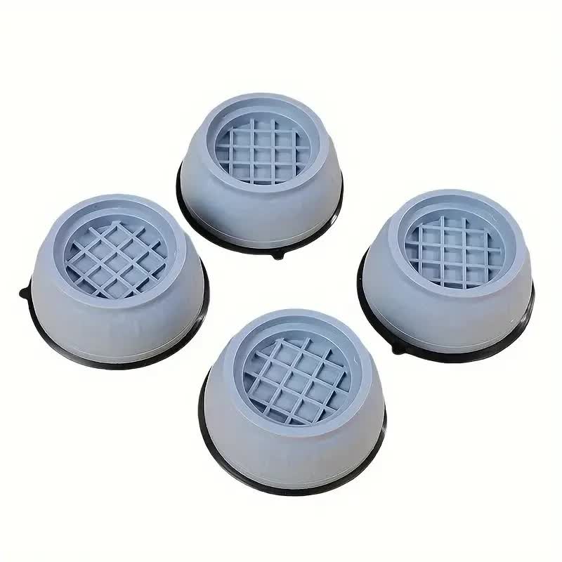 4-Pack Anti-Vibration Washing Machine Pads – Shock Absorbing & Non-Slip Appliance Feet