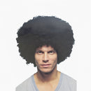 Large gold Afro wig