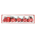 Wooden Mini train Christmas Decoration