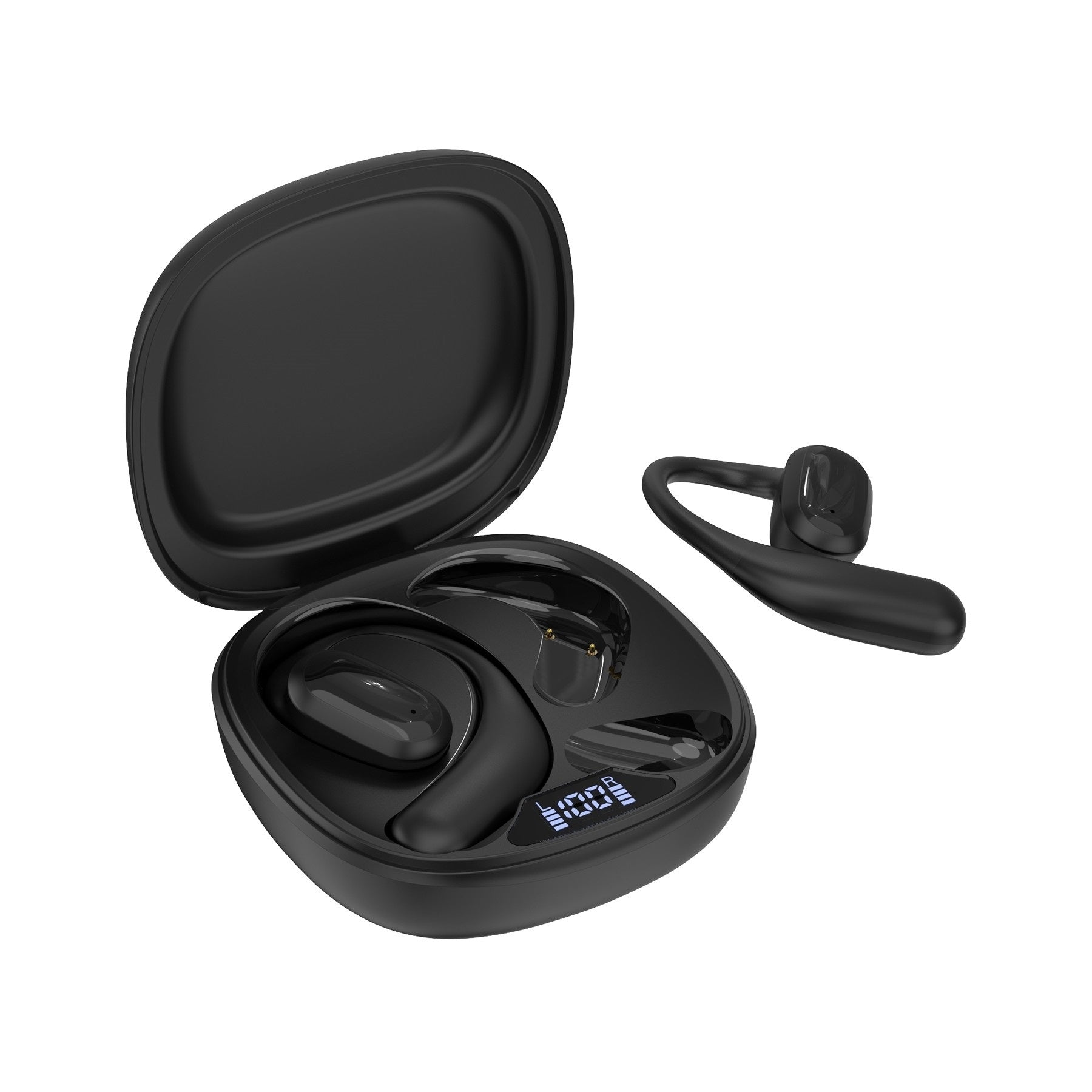 CHOETECH BH - T25 OWS Painless New Concept Bluetooth Earbuds V5.3 TWS Black - NuSea