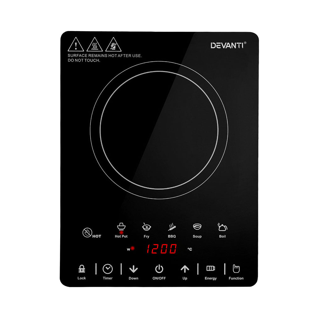 Devanti Electric Ceramic Cooktop 30cm - NuSea