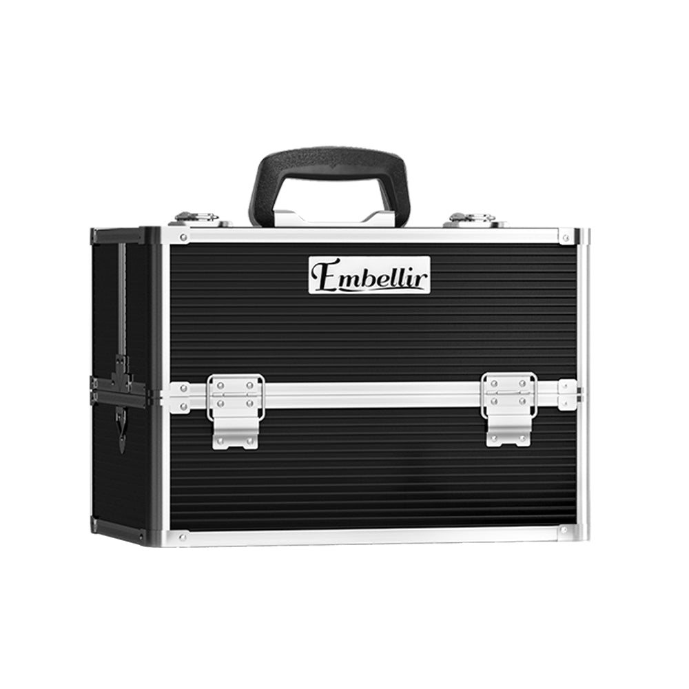 Embellir Portable Cosmetic Beauty Makeup Case - Black - NuSea