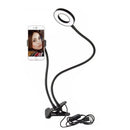 Flexible Clip - on Photography Selfie Ring Light with Adjustable Brightness - NuSea