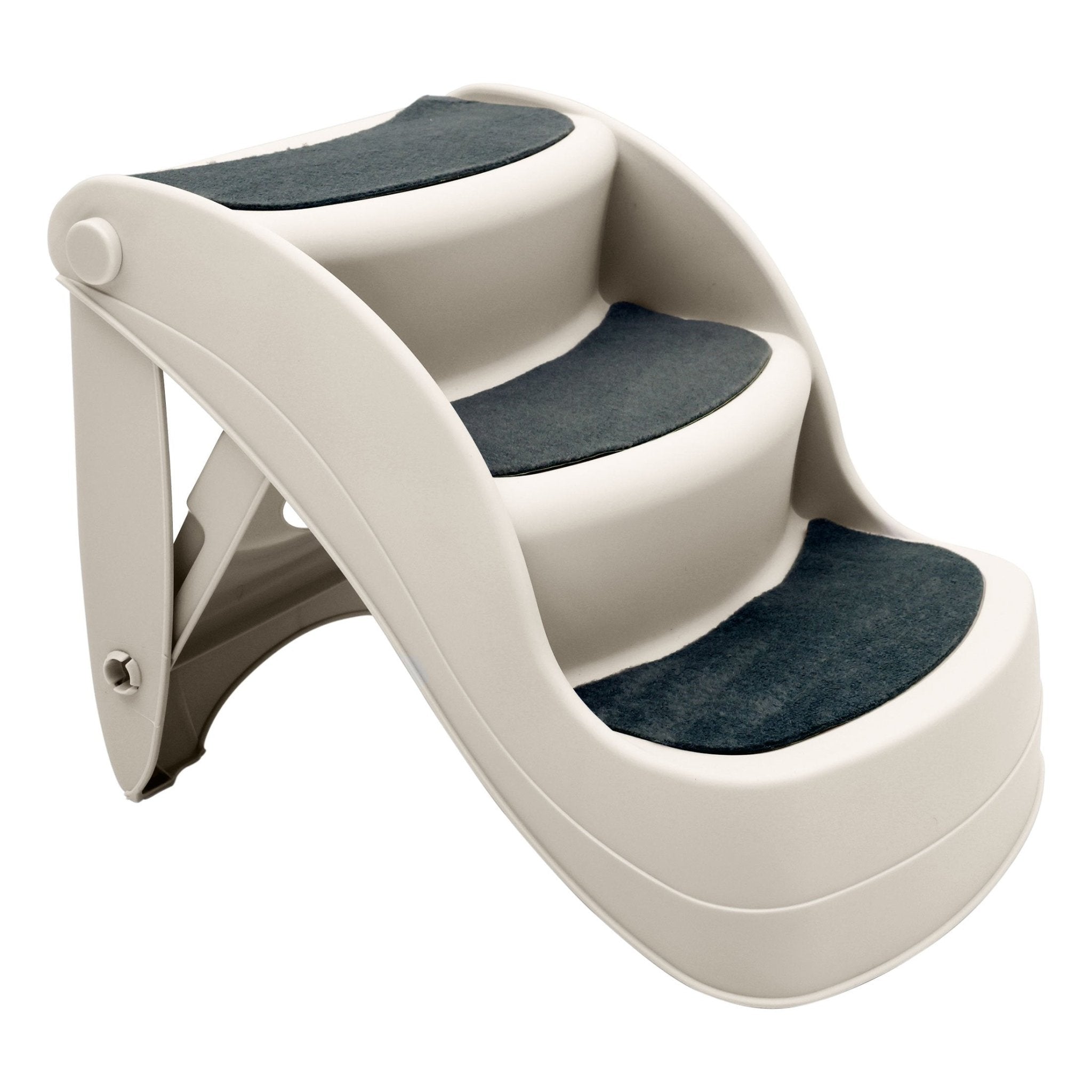 Furtastic 38cm Foldable Pet Stairs Ramp - White - NuSea