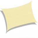 Heavy Duty Waterproof Sun Shade Sail Cloth Square Rectangle Triange Canopy Options - NuSea
