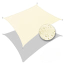 Heavy Duty Waterproof Sun Shade Sail Cloth Square Rectangle Triange Canopy Options - NuSea