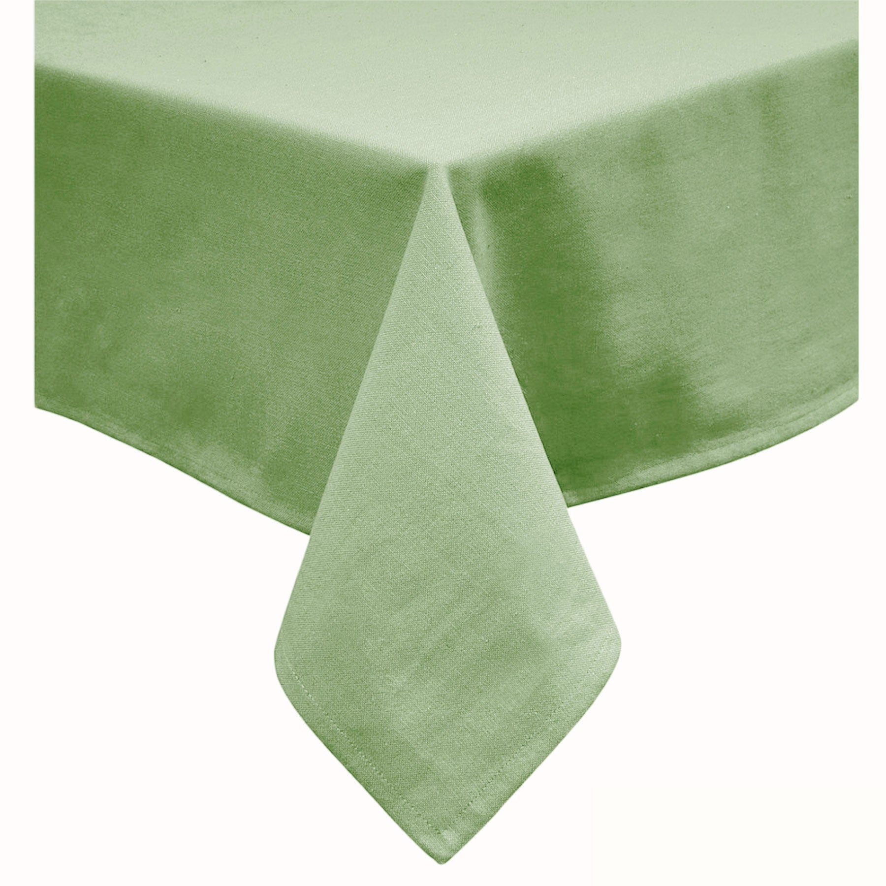 Hoydu Cotton Blend Table Cloth 180cm Round - REED GREEN - NuSea