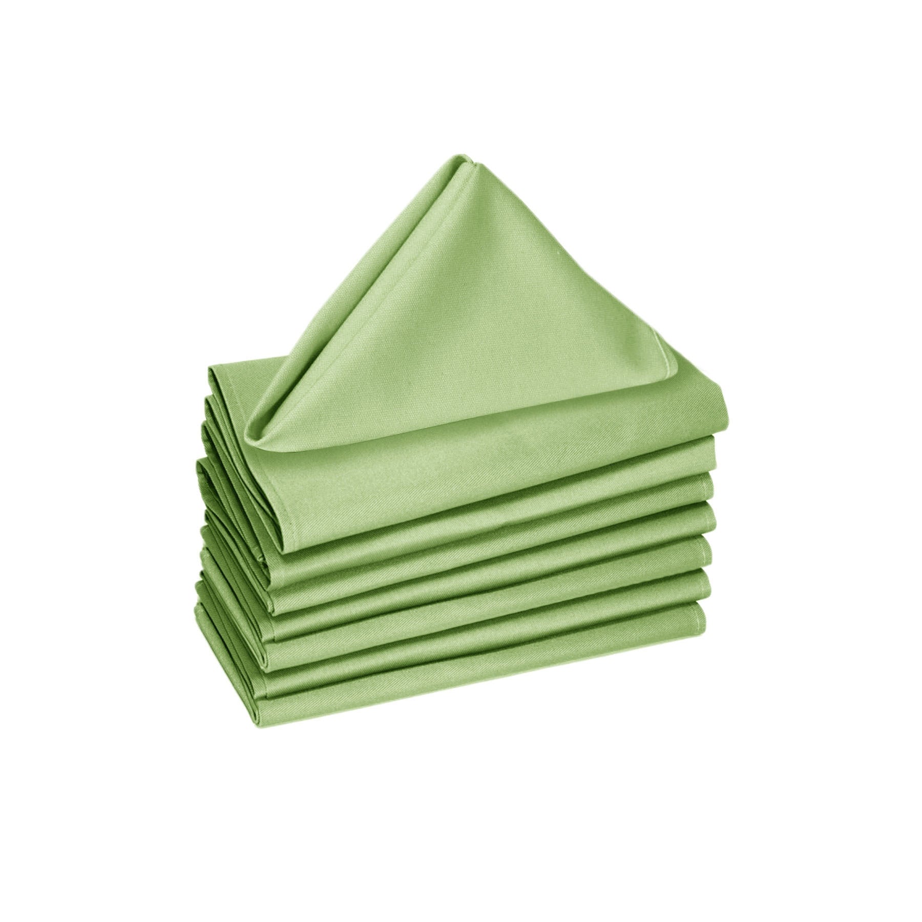 Hoydu Set of 8 Cotton Napkins Apple Green - NuSea
