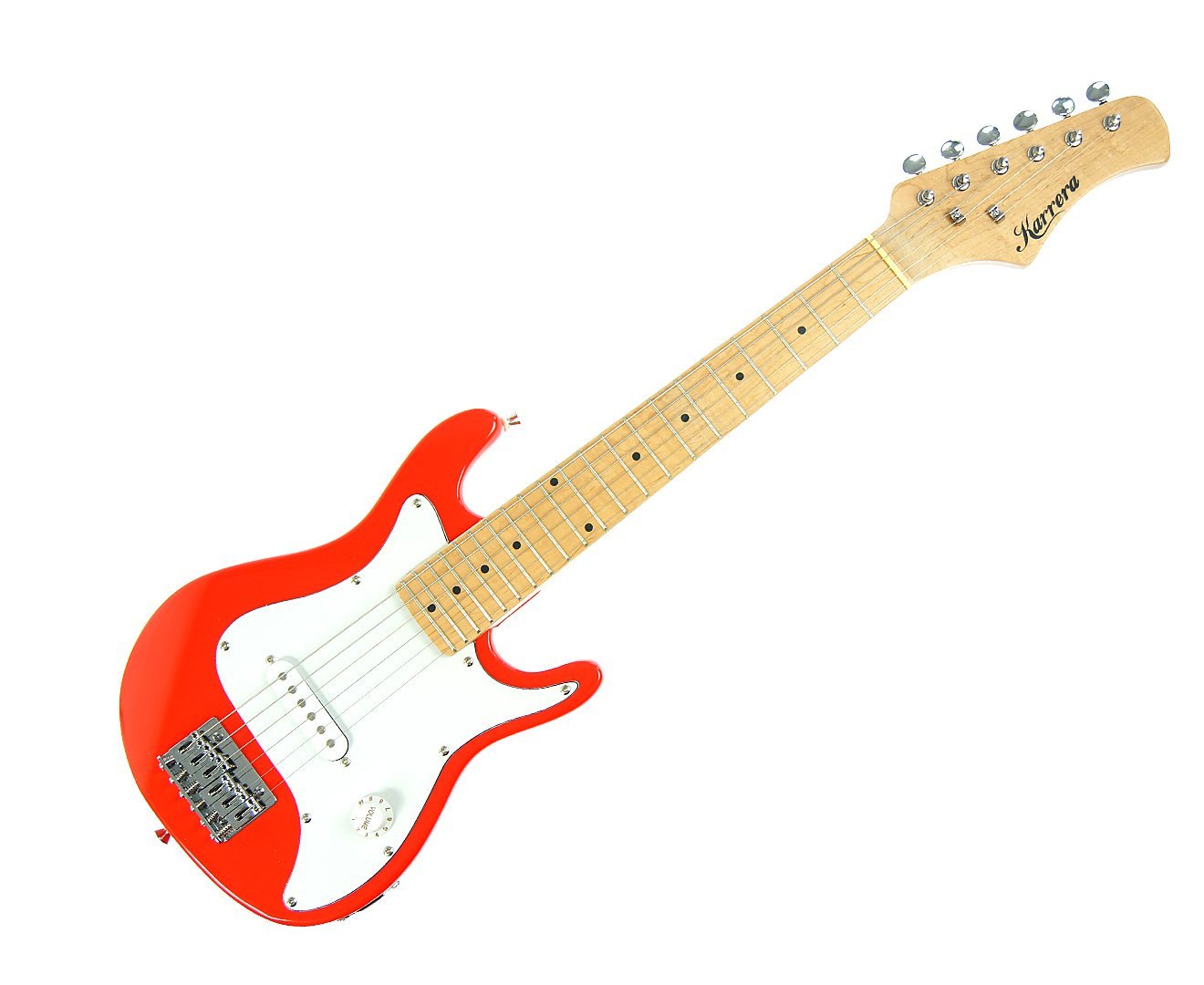 Karrera Electric Childrens Guitar Kids - Red - NuSea