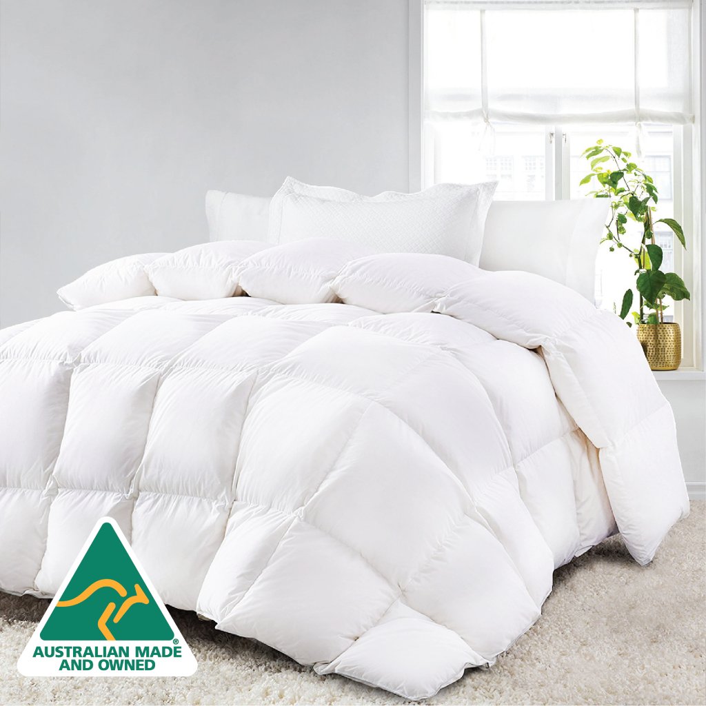 Luxor Ultra Warm Winter Microfibre Quilt 800GSM (King) (Made in Aus) - NuSea