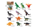 Mini simulated Animals Action Figures Toys 6 Assorted types - NuSea