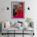 Wall Art 50cmx70cm Fashion Woman Black Frame Canvas - NuSea