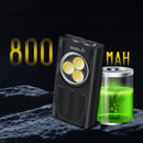 Waterproof LED Light Keychain Torch Lamp Flashlight USB Rechargeable - NuSea