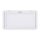 Weisshorn Caravan Table 800 x 450mm Folding Lockable White - NuSea