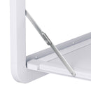 Weisshorn Caravan Table 800 x 450mm Folding Lockable White - NuSea