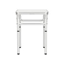 Weisshorn Folding Camping Table 60CM Adjustable Portable Outdoor Picnic Desk - NuSea