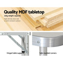 Weisshorn Folding Camping Table 60CM Adjustable Portable Outdoor Picnic Desk - NuSea