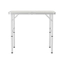 Weisshorn Folding Camping Table 90CM Adjustable Portable Outdoor Picnic Desk - NuSea
