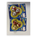 2 Pack Juggling Ball Set - 6 Soft Metallic Balls for Kids & Beginners