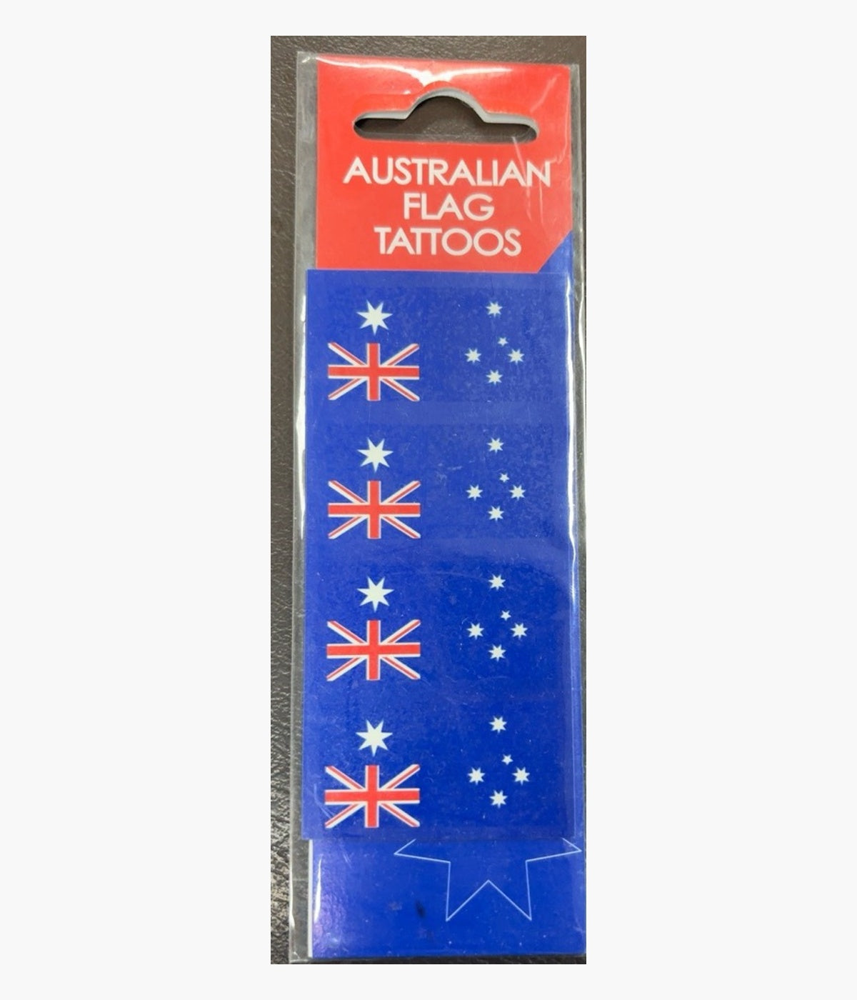 12 Pcs Australian Flag Temporary Tattoos - Australia Day Party Face & Body Stickers