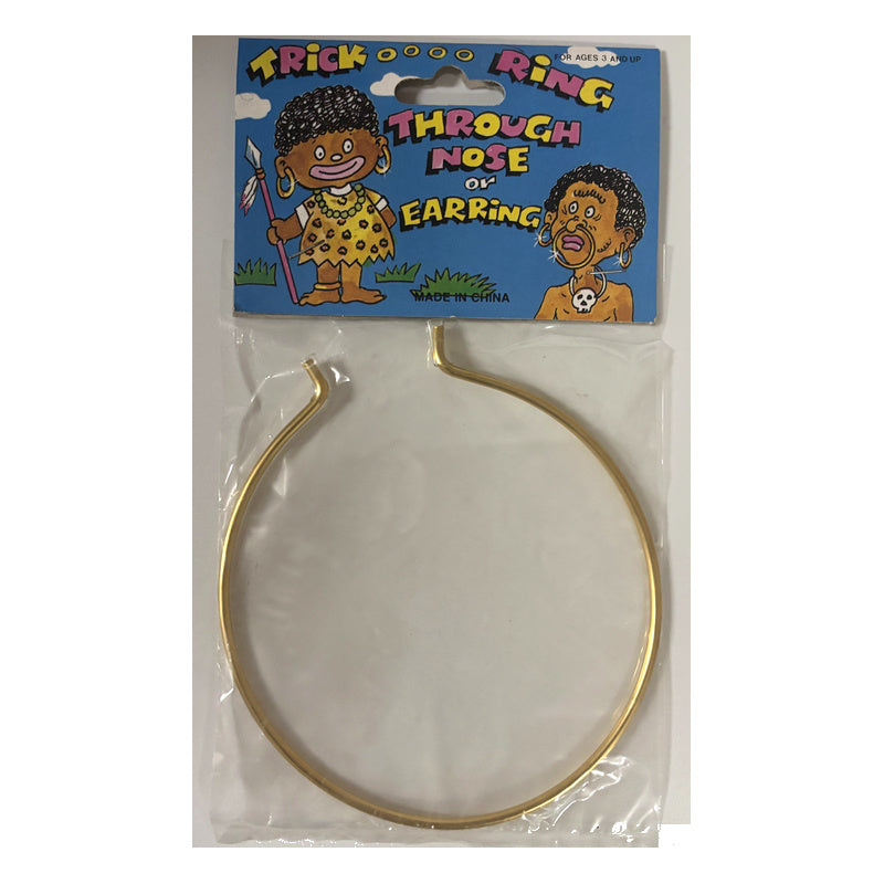 Trick ring blue package design