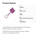 6 pack purple spade product details