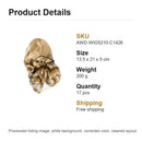 Blonde fashion wig product details