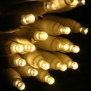1 Set of 20 LED Plain Warm White Bulb Battery Powered String Lights Christmas Gift Home Wedding Party Bedroom Decoration Table Centrepiece - NuSea