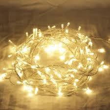 1 Set of 20 LED Plain Warm White Bulb Battery Powered String Lights Christmas Gift Home Wedding Party Bedroom Decoration Table Centrepiece - NuSea