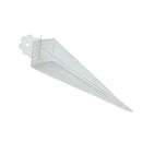10 Pack of Clear Pyramid Triangle Shaped Small Clear Gift Box - Bomboniere Jewelry Gift Party Favor Model Candy Chocolate Soap Box - NuSea