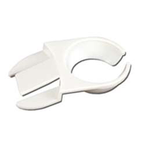 100 Pack Of 75mm White Wine Glass Dinner Lunch Plate Clip Holder - Stand Up Buffet Party - Promotion Merchandise Gift - NuSea