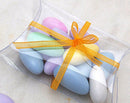 100 Pack of Pillow Rectangle Shaped Gift Box - Wedding or Product Bomboniere Jewelry Gift Party Favor Model Candy Chocolate Soap Box - NuSea