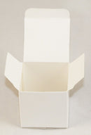 100 Pack of White 5x5x8cm Square Cube Card Gift Box - Folding Packaging Small rectangle/square Boxes for Wedding Jewelry Gift Party Favor Model Candy Chocolate Soap Box - NuSea