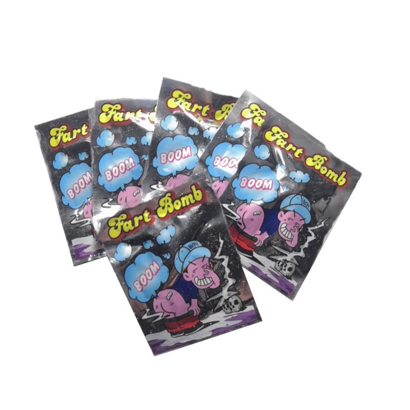 100 PCs of Fart Bomb Bombs Bag Smelly Novelty Stink Prank Gag Trick Joke Game Fun - NuSea