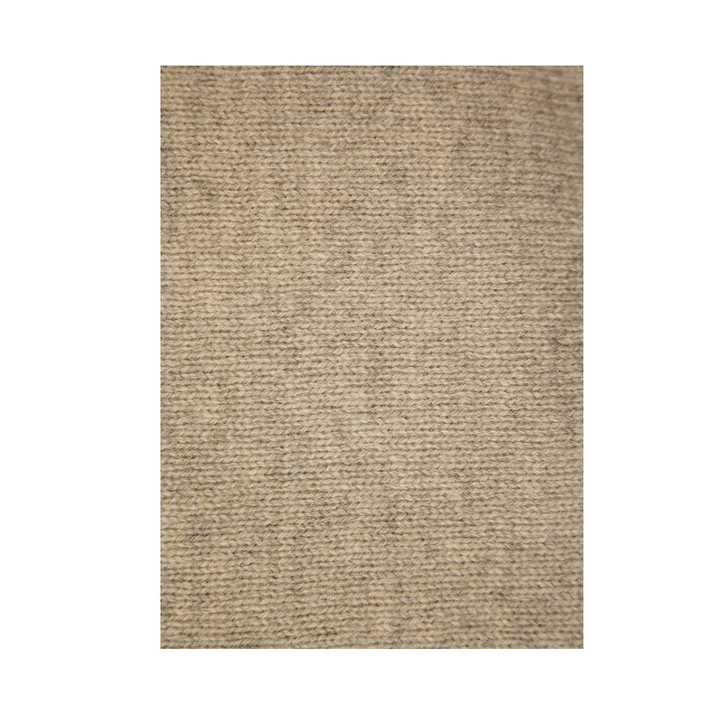 100% SHETLAND WOOL CREW Round Neck Knit JUMPER Pullover Mens Sweater Knitted - Beige (03) - XL - NuSea