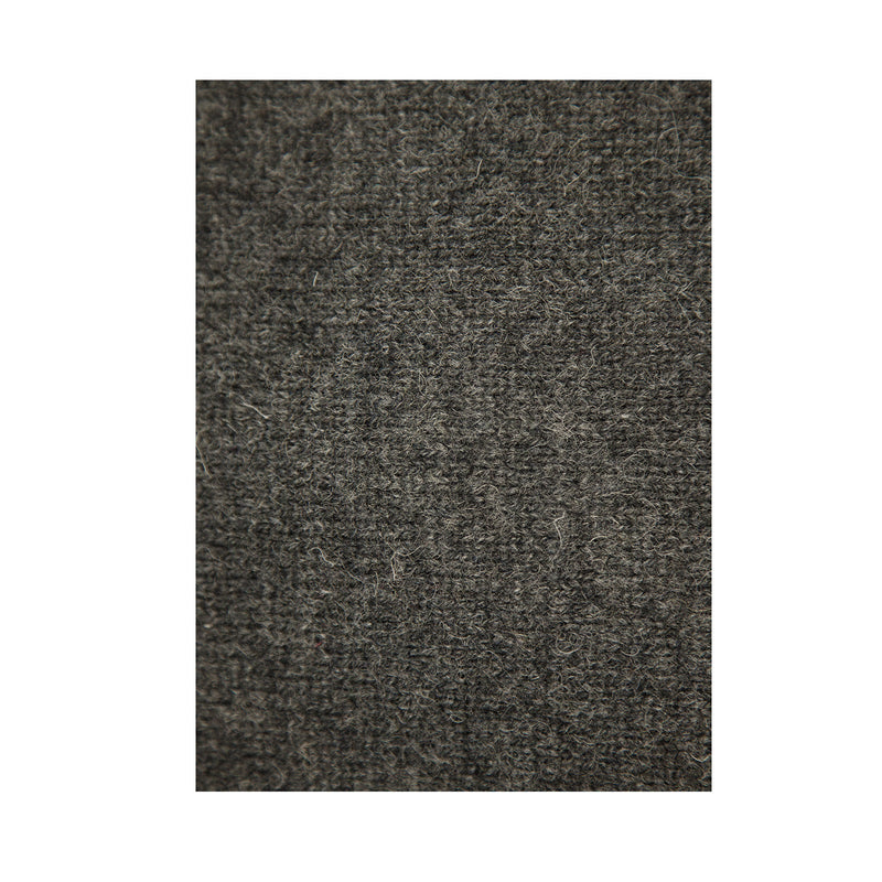 100% SHETLAND WOOL CREW Round Neck Knit JUMPER Pullover Mens Sweater Knitted - Charcoal (29) - S - NuSea