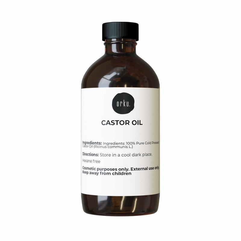 100ml Castor Oil - Hexane Free Cold Pressed Virgin Skin Hair Care - NuSea