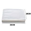 100pcs Clear Food Grade Pre - Cut Food Saver Vacuum Sealer Bags - NuSea