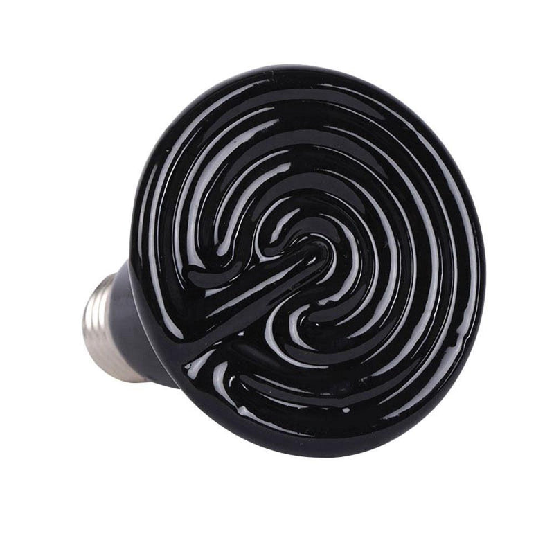 100W Pet Ceramic Heat Lamp - Infrared Heat Emitter Reptile Snake Lizard Chicken - NuSea