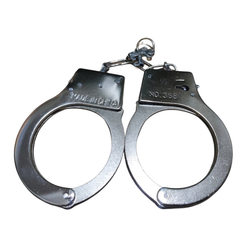 10.5" Metal handcuffs with keys - NuSea