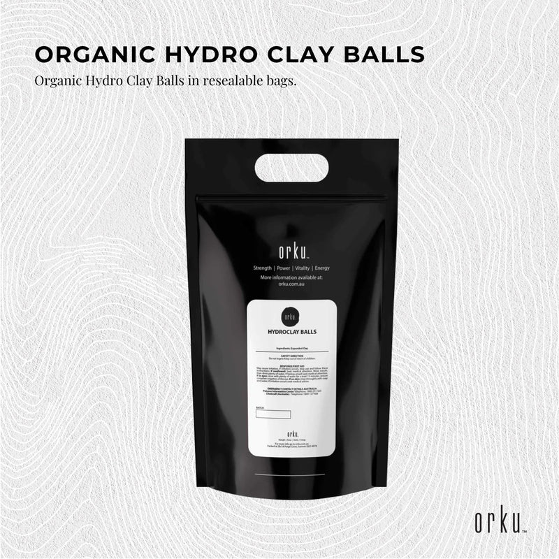 10L Hydro Clay Balls - Organic Premium Hydroponic Expanded Plant Growing Medium - NuSea