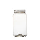10x 1Kg Plastic Honey Jars + Lids - Round Clear Food Grade Packaging Containers - NuSea
