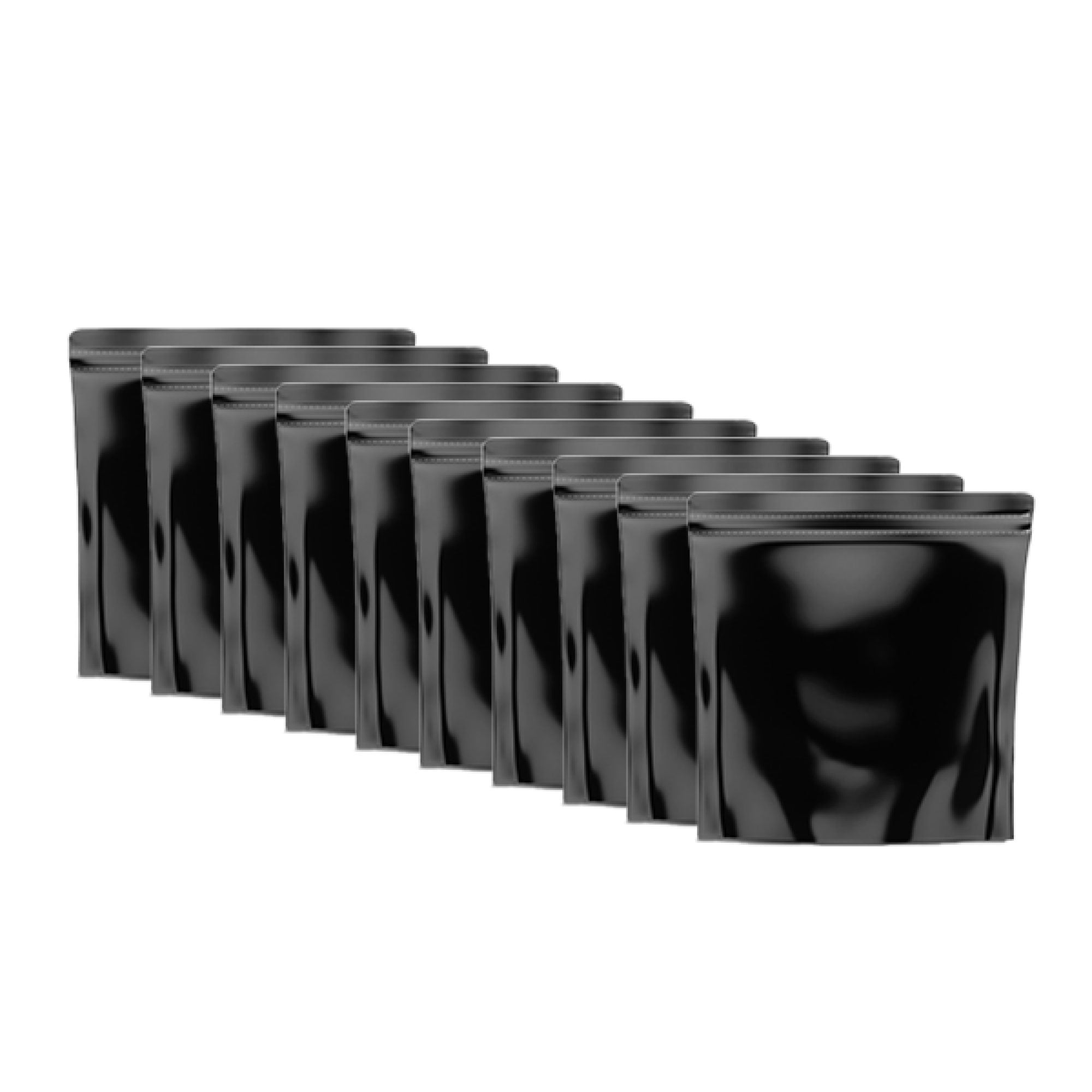 10x 454g Opaque Resealable Grove Bag 1 LB - TerpLoc Herb Fresh Storage - NuSea