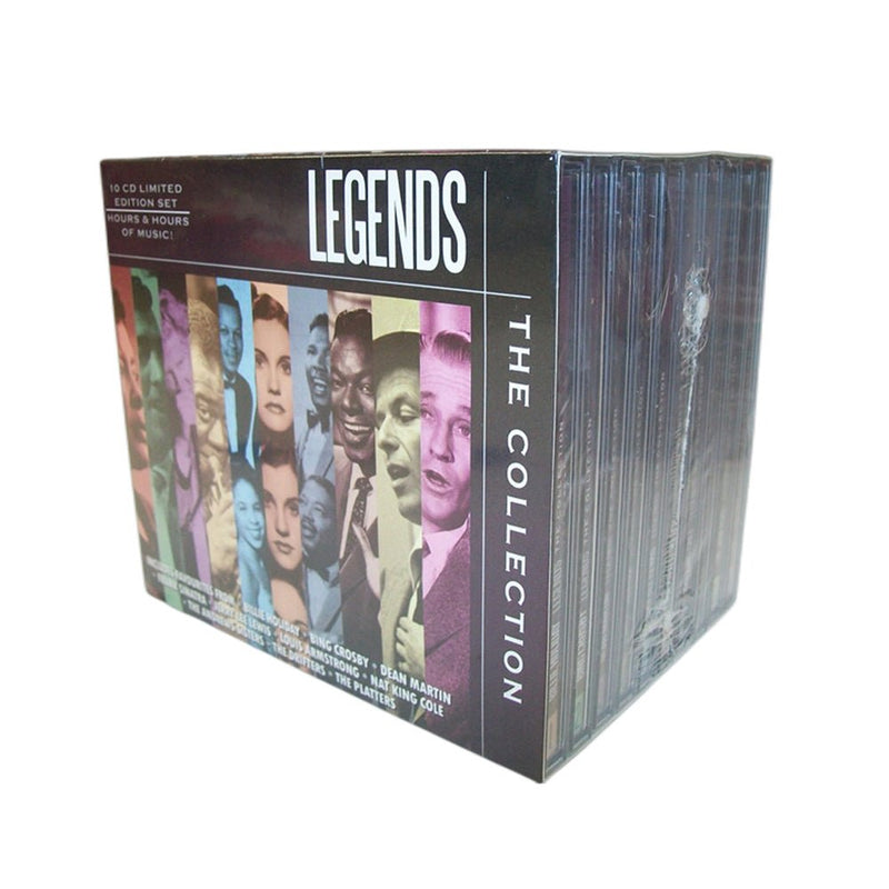 10x CD collections - legends assorted - NuSea