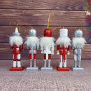 2 sets of 10 Nutcracker Puppets 12cm Christmas Tree Decoration Hanging Ornaments